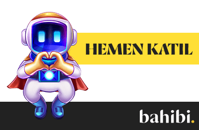 Astro­not kostümlü karakterin yer aldığı katılım çağrılı bahibi giriş tanıtım görseli